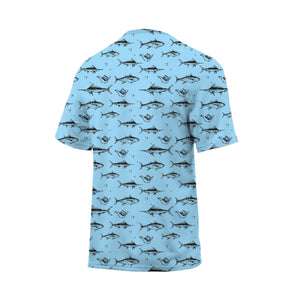 Fish Print T shirt