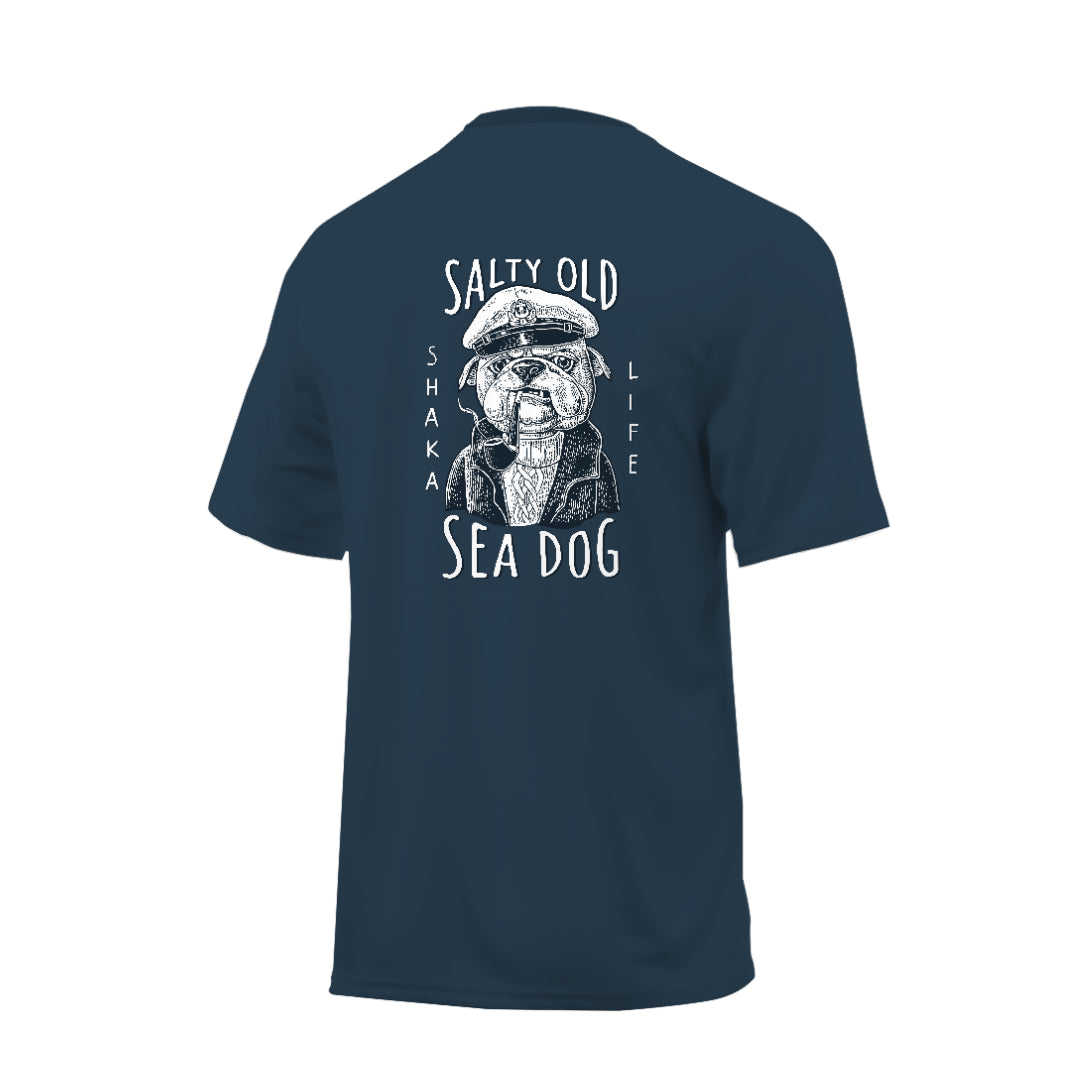 Salty Old Sea Dog Short Sleeve T Shirt