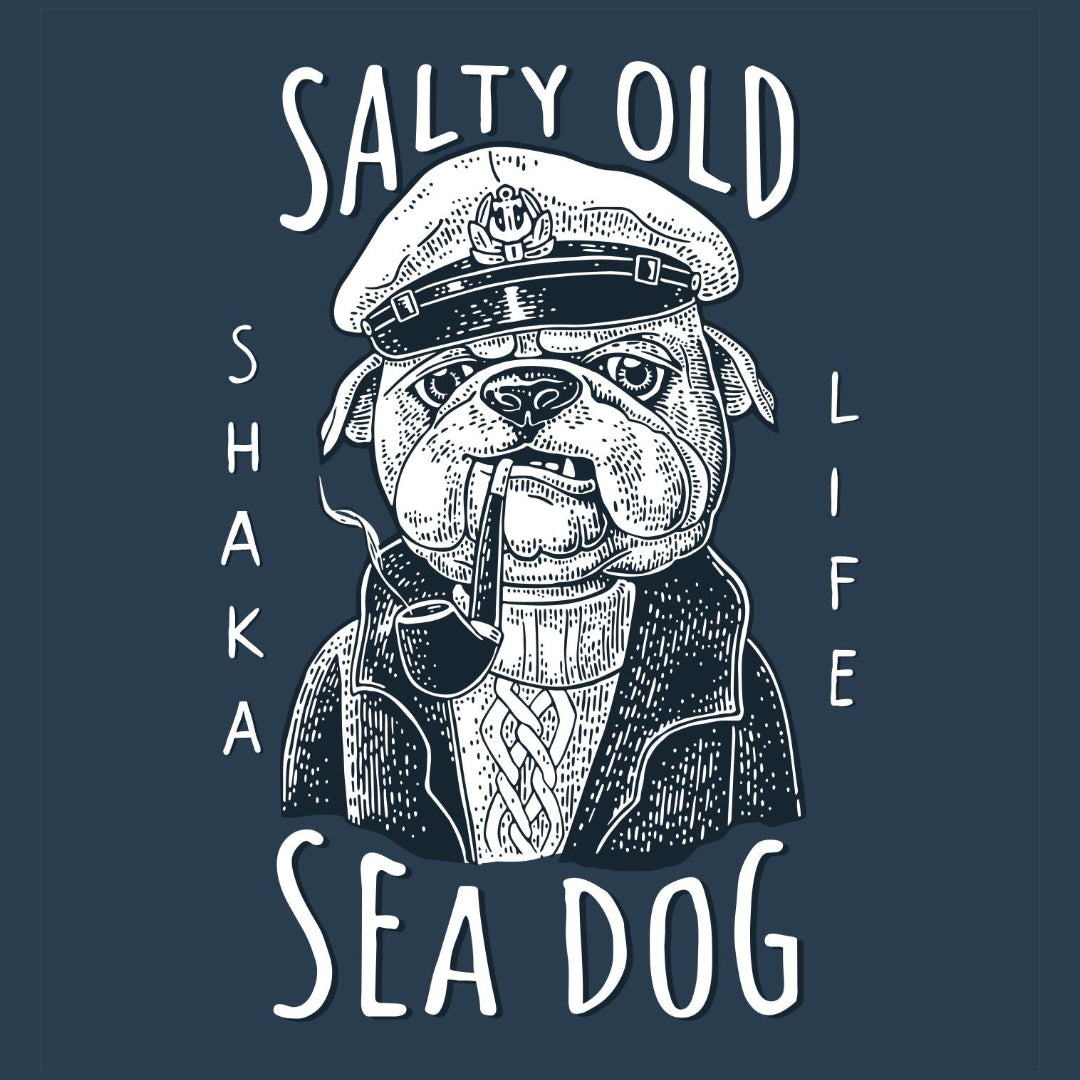 Salty Old Sea Dog Short Sleeve T Shirt