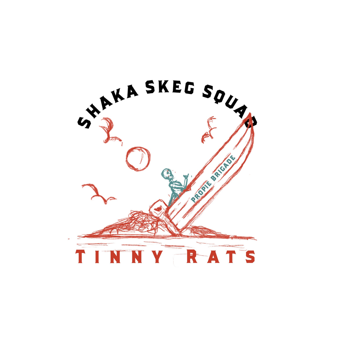 Tinny Rats Skeg Squad